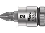 Wera 8755 A 05003354001 Pozidriv Bit Pz 2 1/4 (6.3 Mm)