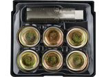 Kit Di Riparazione Dei Tappi Di Scarico Dell'olio, Bulloni Della Coppa Dell'olio M22, 6 Tappi