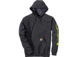 Carhartt Felpa Con Cappuccio K288, Colore:Antracite, Taglia:M