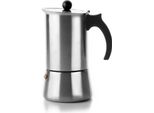 Ibili Indubasic Caffettiera Italiana 6 Tazze Argento Taglia Unica / Spina Ue 220V Argento Taglia Unica