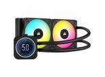 Corsair Icue H100I Elite Lcd Xt - Sistema Di Raffreddamento A Liquido Per Processori - (Per: LGA1156, LGA1366, AM3, LGA1155, LGA2011, LGA1150, LGA1151, AM4, LGA2066, Str4, Strx4, LGA1200, LGA1700, AM5)