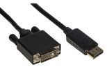 Link Accessori LKCDPDVI20 Cavo Video Adattatore 2 M Displayport DVI-D Nero