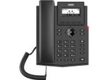 Fanvil X301P, Telefono Ip, Nero, Cornetta A Filo, Da Tavolo/A Parete, Linux, 2 Linee