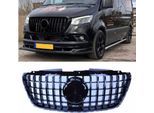 Griglia Radiatore Panamericana Gt Amg Optics Black Per Mercedes Sprinter W907 W910 Nero Lucido