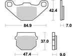 Pastiglie Freno Moto-Master Nitro 090121