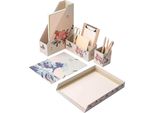 Organizzatore Da Scrivania Erik Editores Japan Beige Beige Taglia Unica