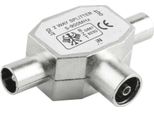 Antenna A T In Metallo Onlex 2 Spine - 1 Presa Argento Argento Taglia Unica
