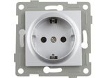 Presa Di Corrente Onlex Base 16A 250V Argento Taglia Unica / Spina Ue 220V Argento Taglia Unica