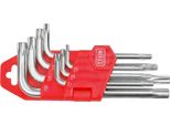 Stein Con Foro Lungo 9 Pezzi Set Di Chiavi Torx Rosso Rosso Taglia Unica