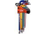 Set Di Chiavi Torx Lunghe In Pietra Con Foro 9 Pezzi Multicolore Taglia Unica