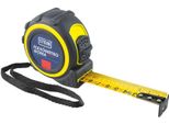 Metro Di Pietra Con Custodia In Gomma 5 M 25 Mm Giallo Giallo Taglia Unica