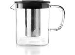 Ibili Bollitore Quadrato Da 600 Ml Con Filtro Trasparente Taglia Unica / Spina Ue 220V Trasparente Taglia Unica