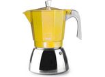 Ibili Elba Peach Caffettiera 6 Tazze Giallo Giallo Taglia Unica