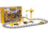 Enorme Cantiere Con Gru + Veicoli Da Costruzione Per Bambini