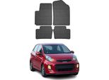 2011-2017 Kia Picanto FußMatten Gummi Schwarz 4 Tlg