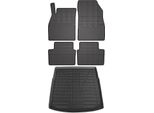 Set Di Tappetini E Rivestimenti Per Il Bagagliaio Per Opel Insignia Sports Tourer 2009-2013 In Gomma