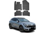 2021-2025 Kia Sportage Tappetini In Gomma Nera 4 Pz