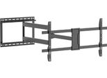 Aisens WT80TSLE-419, 200 X 200 Mm, 800 X 400 Mm, -10 - 5°, -90 - 90°, Acciaio, Nero
