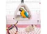 Amaca Per Criceti In Peluche Caldo Nido Pensile Per Piccoli Animali Domestici Pappagalli Myna Sugar Glider Birdss