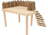 Piattaforma Di Arrampicata Per Criceti, Parco Giochi Decorativo In Legno Per Piccoli Animali Domestici Con Scala Per Orso D'oro Sugar Glider