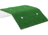 Piattaforma Per Rettili In Plastica Con Simulazione Di Prato Per Prendere Il Sole E Arrampicarsi Sul Paesaggio