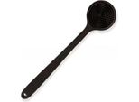 Inf Spazzola Da Bagno Massaggiante In Silicone A Doppio Lato Con Manico Lungo Per Pulizia Profonda E Relax Nero