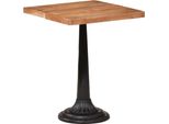 Vidaxl Tavolo Da Bistrot 60X60X76 Cm In Legno Massiccio Di Acacia