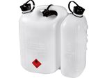 Tanica Combinata Hikoki - Doppia Tanica 5L + 3L Per Benzina E Gasolio