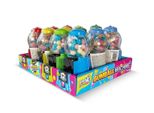 Espositore Completo Di 12 Distributori Automatici Di Mini Gomme Da Masticare Da 13 Cm Ricaricabili