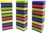 Set Di 84 Spugne Da Cucina | Spugna Per Pentole Colorata | Spugna Per Pulizia Sito - Spugna Abrasiva | Detergente Per Pentole 83X52X28Mm | Spugna Per Lavare I Piatti | Spugna Per Pulizia