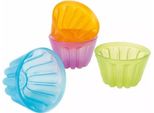 Puddingform 12-Tlg., Kunststoff , FäRbig Sortiert, HöHe: 45 Mm, ø: 70 Mm