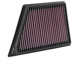 K&N 33-5054 Filtro Aria Ad Alte Prestazioni Per Cadillac CT6 Berlina Filtro A Lunga Durata Quadrato