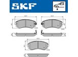 Skf Set Di Pastiglie Freno Pastiglie Freno Per Nissan Patrol Gr V Suv (Y61) Vkbp 80535 A