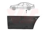 Van Wezel 3032177 Lamiera Di Riparazione Per Portiera Auto, Parte Esterna Inferiore Posteriore Sinistra, Adatta Per MERCEDES-BENZ Classe C Berlina (W203) Classe C Station Wagon