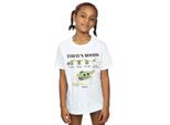 Star Wars - Maglietta "The Mandalorian The Child Moods"" Per Ragazze BI39034 (116) (Bianco)"