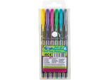 Set Di Penne Gel Metallizzate 6 Pezzi