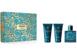 Versace - Set Regalo Eros 50 Ml Edt, Gel Doccia E Balsamo Dopobarba Eros 50 Ml 50Ml