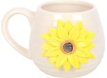 Something Different - Tazza Rotonda "Hello Sunshine"", Girasole SD6910 (Taglia Unica) (Ceramica/Giallo)"