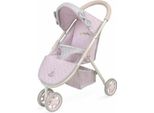 Decuevas Sophie Sedia Per Bambole A 3 Ruote Per Bambole Fino A 50 Cm Rosa Rosa Taglia Unica