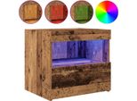 Syfax™ Armadio Da Notte Con Cassetto Legno Vecchio 50 X 40 X 45 Cm