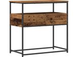 Syfax™ Tavolo Consolle Legno Vecchio 75 X 40 X 75 Cm Legno Multistrato