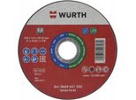Wurth Disco Da Taglio In Metallo-Acciaio 125 X 1,0 Mm