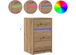 Syfax™ Armadio Da Notte Rovere Artigianale 38 X 34 X 61 Cm