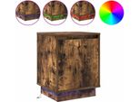 Syfax™ Armadio Da Notte Rovere Fumé 39 X 34,5 X 50 Cm
