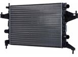 Radiatore Alette Di Raffreddamento Del Motore Unite Meccanicamente 538 - 359 Mm Hella Per Es. Opel Corsa