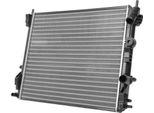 Alette Radiatore Motore Unite Meccanicamente 480 - 414 Mm Hella Per Es. Renault Clio