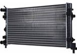 Alette Motore Radiatore Unite Meccanicamente 650 - 322 Mm Hella Per Skoda Fabia E Altri
