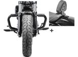 Set Crash Bar + Gommini + Rider Sissy Bar Per Harley Sportster 04-2