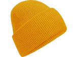 Beechfield - Berretto "Classic Deep"" Per Uomo/Donna Unisex, Con Polsino BC7029 (Taglia Unica) (Senape)"