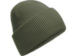 Beechfield - Cappello "Classic Deep"" Per Uomo/Donna Unisex, Con Polsino BC7029 (Taglia Unica) (Verde Oliva)"